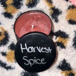 Harvest spice mini candle